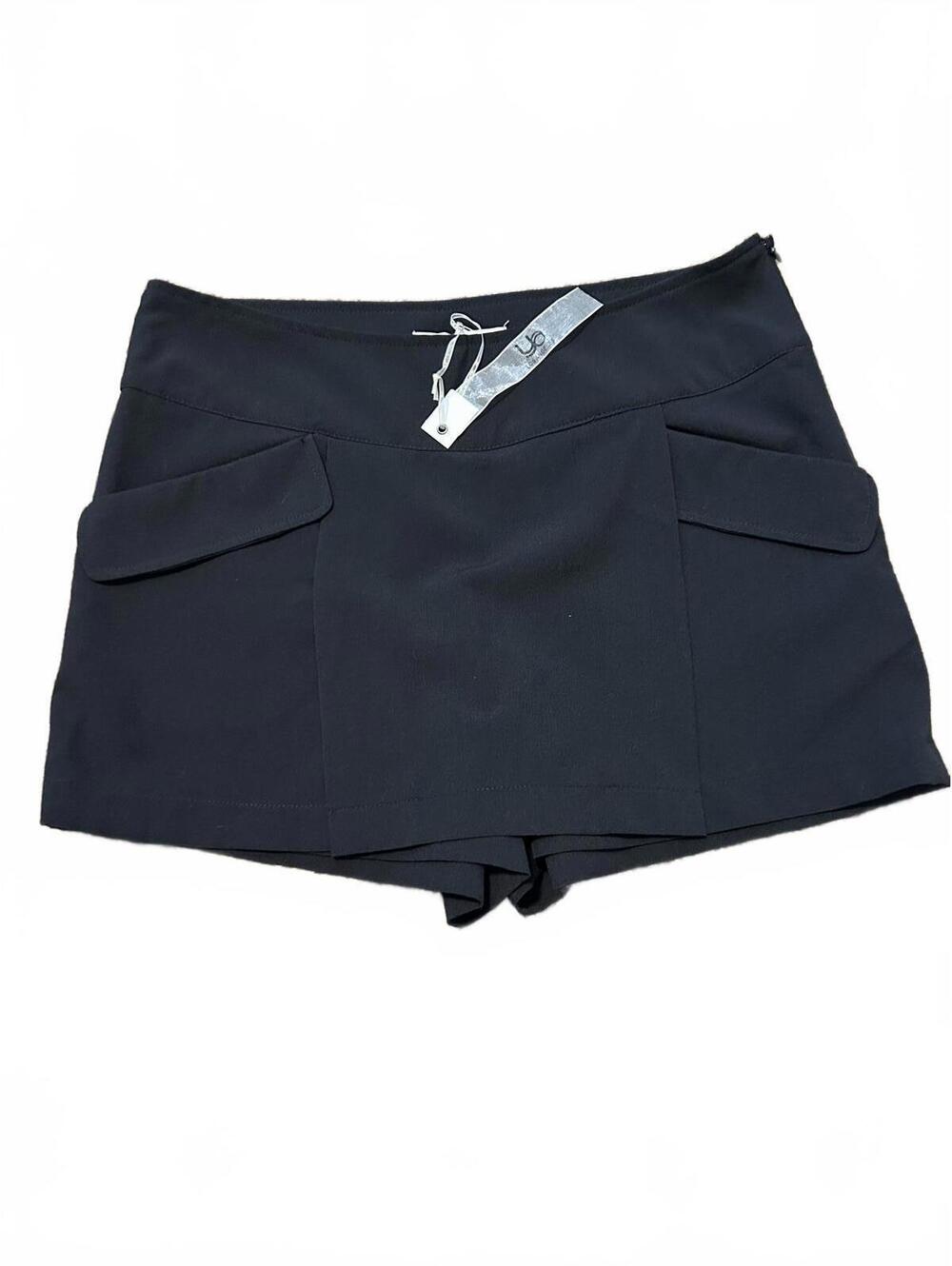 NWT Ya L.A. Skort micro mini skort size large juniors black